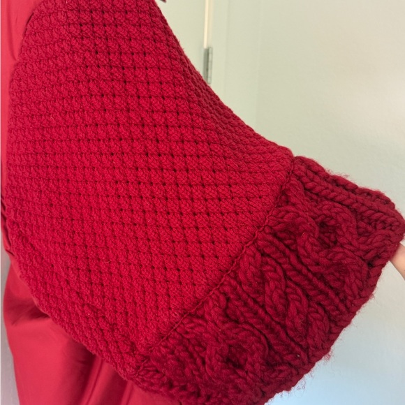 Undercover wool knitted sleeve padded coat - Picture 8 of 9